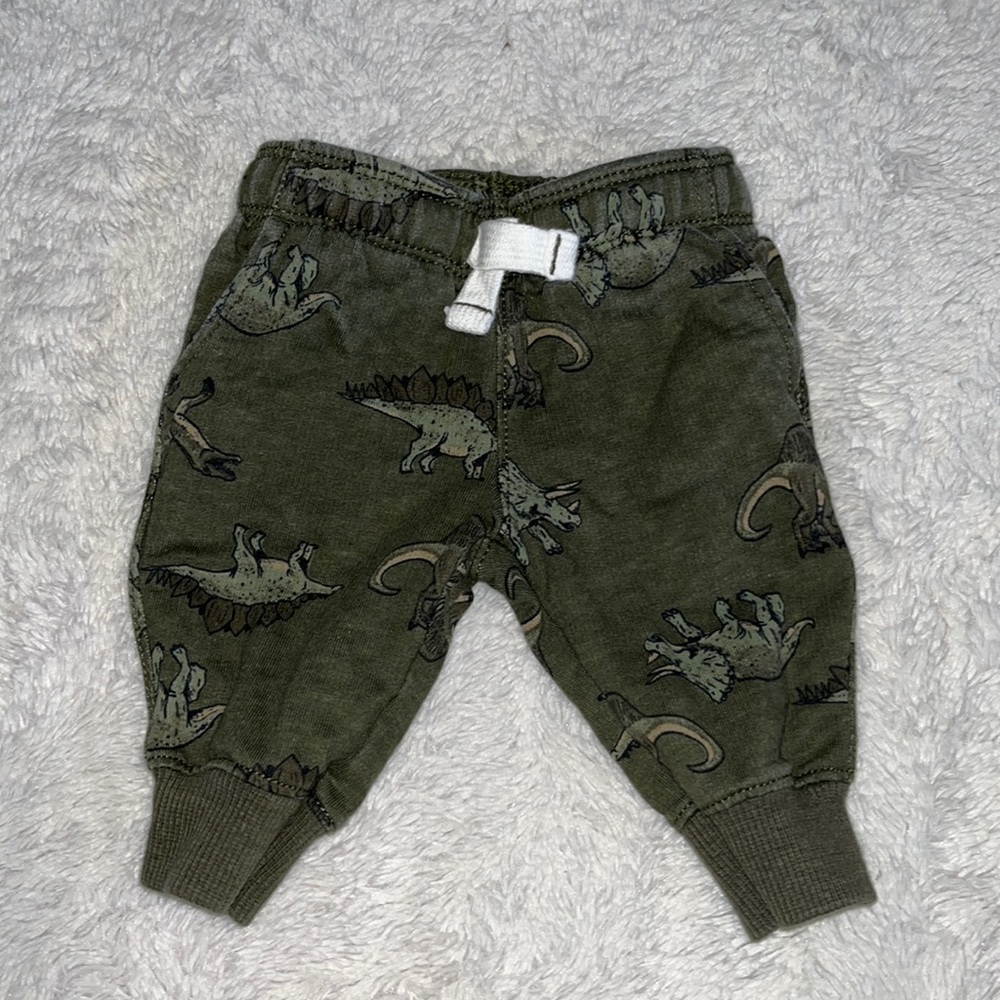 (3 for $10) carters Dino pants joggers 3 months
